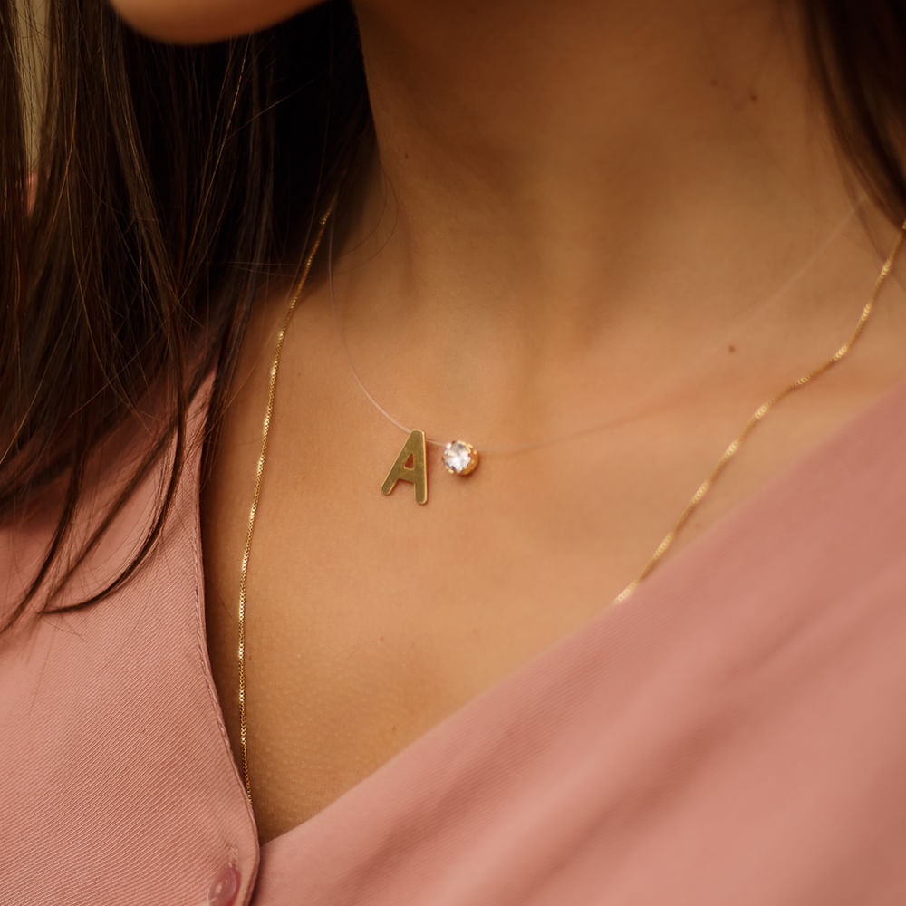 Colar Ponto De Luz Fio De Nylon Procurando Colares Personalizados? Conheça o Fyo de Nylon com Letra