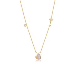 Colar-folheado-em-ouro-18k-com-pingente-coracao-e-flecha-cravejado