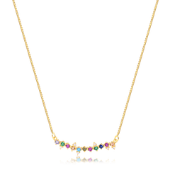 Colar-delicado-com-zirconias-coloridas-banhado-a-ouro-18k