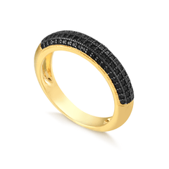Anel-Banhado-a-Ouro-18k-com-Cravejado-de-Zirconias-Negras